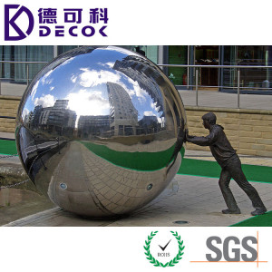 36" Hollow Steel Globe Ball Stainless Steel Hollow Sphere