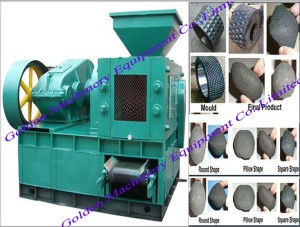 Charcoal Coal Powder Briquetting Briquette Making Press Machine